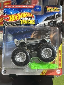Monster Trucks Hot Wheels Back to the Future 2025 JDP80 DeLorean - Imagen 1 de 8