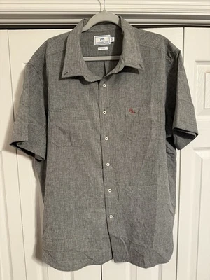 Southern Tide FSU Performance Shirt XXL Gray Short Sleeve Button Down - Image 1 of 4