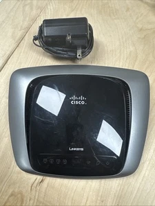 Cisco Linksys WRT320N Dual-Band WiFi 4 Port Wireless-N Gigabit Router Working - Picture 1 of 4