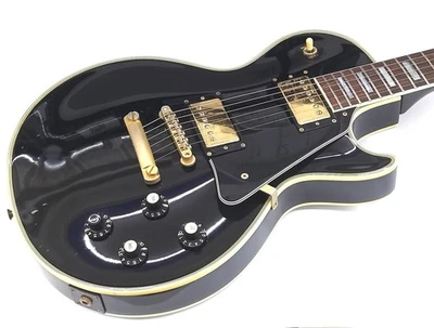 Guitarra Eléctrica Greco EGC-650 LP Tipo Personalizado Negra Hecha en Japón Foto 1 de 4