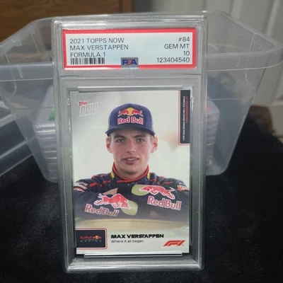 Max Verstappen Red Bull Where it All Began 2021 Topps Now Formula 1 F1 Card #84 - Image 1 of 2