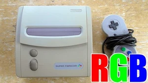 Nintendo Super Famicom Jr. Consola SHVC-101 RGB S-video instalada - Imagen 1 de 10