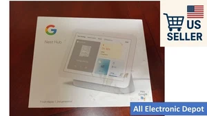 Nuevo Altavoz Hogar Inteligente Google Nest Hub 2da Generación Pantalla 7 pulgadas Tiza - Imagen 1 de 2