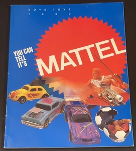 1990 MATTEL BOY TOYS catalog 98 pgs tons of HOT WHEELS & MASTERS of the UNIVERSE - Picture 1 of 17