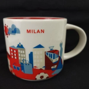 Taza Starbucks City You are here Serie YAH Milán Italia 14 oz Sin usar Sin caja - Imagen 1 de 6