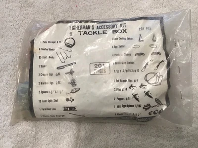 Vintage NOS New Fisherman’s Accessory Kit Tackle (Rare) - image 1 of 2