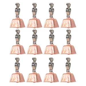 12pcs Stainless Steel Fishing Cow Bells Alert With Accessories For - Picture 1 of 12