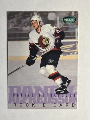 1995-96 Parkhurst International Daniel Alfredsson Rookie RC 257 Ottawa HOF - Image 1 of 2