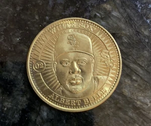 1998 Pinnacle Mint Collection Goldmünze Albert Belle Limited Edition #02 - Bild 1 von 2