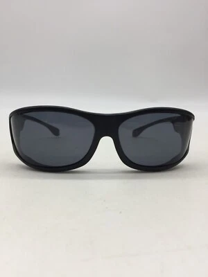 Solar Shield SS FO-047 Matte Black Sunglasses Polarized Smoke Lens - Image 1 of 4