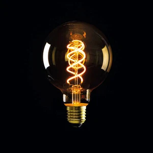 Vintage E27 LED Filament Birne Lampe extra warmweiss 1800 Kelvin 4 Watt 230 Volt - Afbeelding 1 van 9