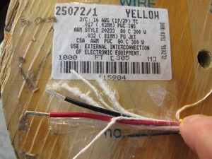 Alpha Wire 25072/1 Xtra-Guard 2 resistente a la abrasión 2 estados. 16 AWG, cable - 25'  - Imagen 1 de 4