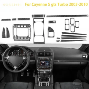 For Porsche Cayenne S GTS Turbo 2003-2010 Accessorie Carbon Fiber Interior Gear - Picture 1 of 75