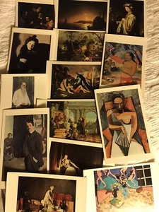 14 Vintage State Russian Museum & Hermitage Leningrad Postcards M Knoedler Co NY - Picture 1 of 2