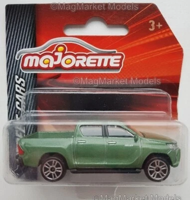 MAJORETTE · CAMIONETA PICKUP TOYOTA HILUX DOBLE CABINA · TRANVÍAS · 1:64 · TOTALMENTE NUEVA Foto 1 de 3