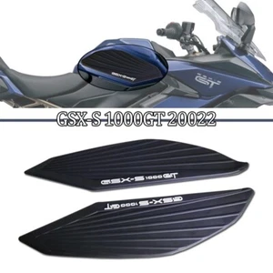 Almohadilla de tracción para tanque GSX-S 1000GT protector de agarre de rodilla de gas lateral calcomanía adhesiva - Imagen 1 de 5