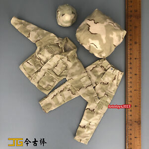 1/6 Forces Army Soldiers Camouflage Uniform Suit Fit 12'' Male Action Figure Toy