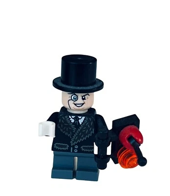 Lego Mini Figure vtg minifigure toy DC Comic Justice League Batman Penguin bomb - Image 1 of 3
