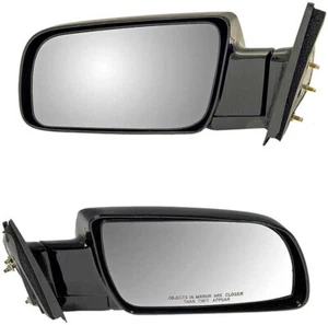 Manual Mirrors For Chevy GMC Suburban Tahoe Yukon 1992-1999 Left Right Pair - Picture 1 of 11