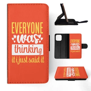 FLIP CASE FOR APPLE IPHONE|FUN CUTE FUNNY POSITIVE QUOTE #41 - Picture 1 of 193