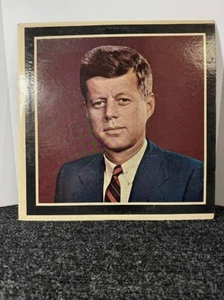 John F. Kennedy Tribute  "JFK" 1917-1963: A Memorial Album LP Vinyl Record - Imagen 1 de 6
