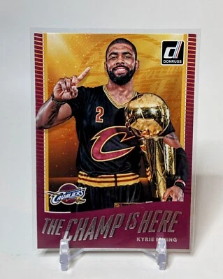 2017-18 Donruss Kyrie Irving The Champ is Here Insert Card #2 - Image 1 of 2