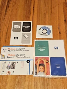 Hewlett Packard (HP) - PSC 2170 Series all-in-one Manual w/ software bundle - Picture 1 of 11