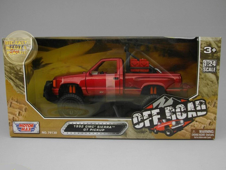 GMC Sierra GT Pick-Up (1992) - Motormax Off Road 1:24 - MX79136RE - Immagine 1 di 1