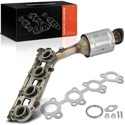 Каталитический преобразователь для правосторонней стойки с выпускным коллектором для Toyota 4Runner Lexus GX470 4,7 л - Изображение 1 из 4