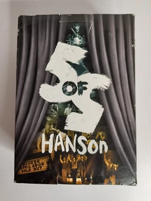 HANSON 5 of 5 Concert Series (6-Disc DVD Box Set, 2010) Nights 2-5 Sealed - Read - Image 1 of 4