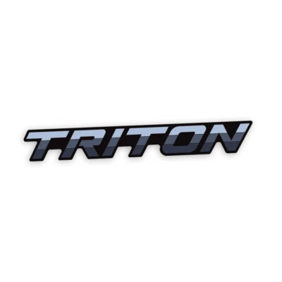 1986-1996 MITSUBISHI TRITON DECAL : TRITON (DARK VERSION) - image 1 of 2
