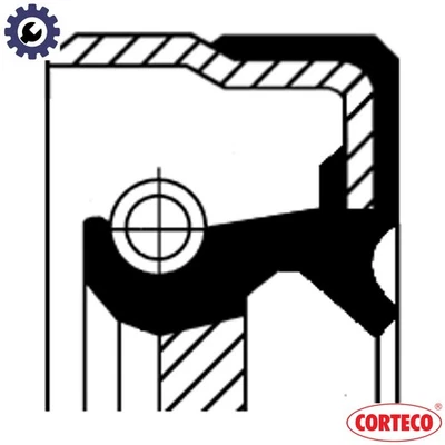 SHAFT SEAL CRANKSHAFT 19036717B FOR MAZDA MPV/Mk/II TRIBUTE/SUV ATENZA/Station - Image 1 of 4