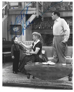 Cute KEITH THIBODEAUX Signed 8 x 10 Photo I Love Lucy Ball Arnaz - Picture 1 of 1
