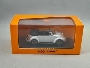 Minichamps Maxichamps VW 1303 Cabriolet 1979 plata Volkswagen Escarabajo Caja 1:43 - Imagen 1 de 7