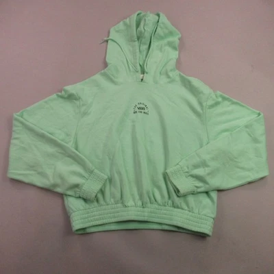 Vans Hoodie Womens Large Long Sleeve Green Pullover Hooded Lightweight - Image 1 of 4