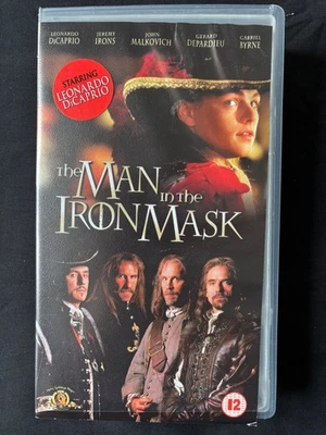 The Man In The Iron Mask VHS starring  Leonardo DiCaprio & Jeremy Irons 1998 - Image 1 of 3