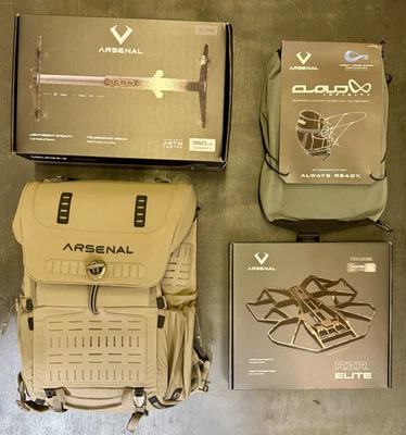 Hunt Arsenal Cloud Infinity X20 Excursion RZR Elite Saddle Package New - Image 1 of 2