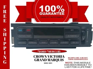 2003-2011 GRAND MARQUIS, CROWN VICTORIA A/C HEATER TEMPERATURE CLIMATE CONTROL - Picture 1 of 3