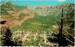 Postcard Ouray, Colorado San Juan Mountains - Picture 1 of 2