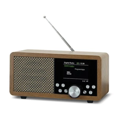 Dynavox DBT600 BT *DAB+/FM Radio* mit Bluetooth/Wecker/USB/Micro-SD-Player/AUX - Bild 1 von 4