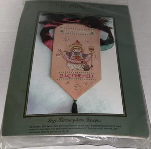 Kit completo de punto de cruz colgante de pared fundido Lori Birmingham Designs Ellie Mae - Imagen 1 de 3