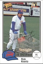 1989 Peoria Chiefs Team Issue #31 Rick Kranitz CO