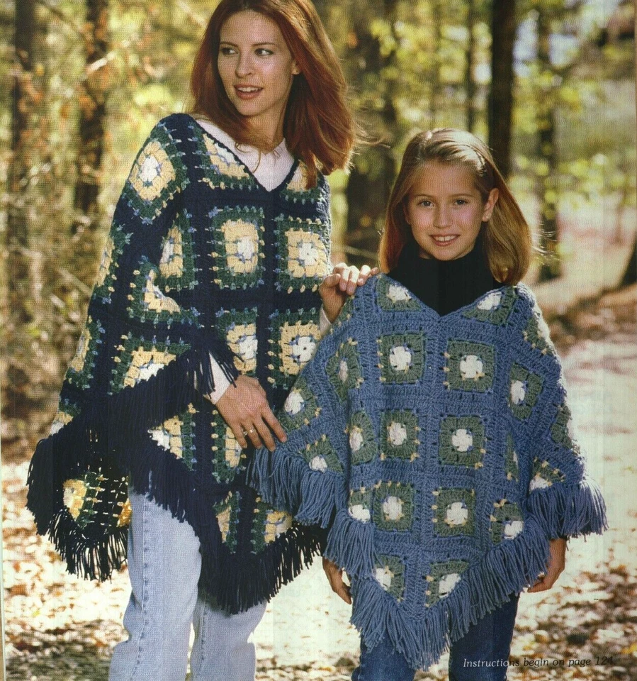 PONCHO POWER 4 TALLAS ADOLESCENTES Y MUJER PATRÓN CROCHET INSTRUCCIONES Foto 1 de 1