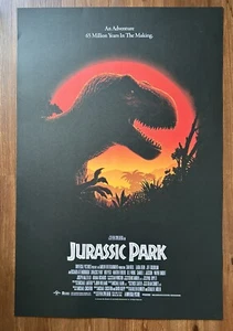 Jurassic Park Steven Florey Poster Lithograph Print 24x36 102/250, 2022 - Picture 1 of 3