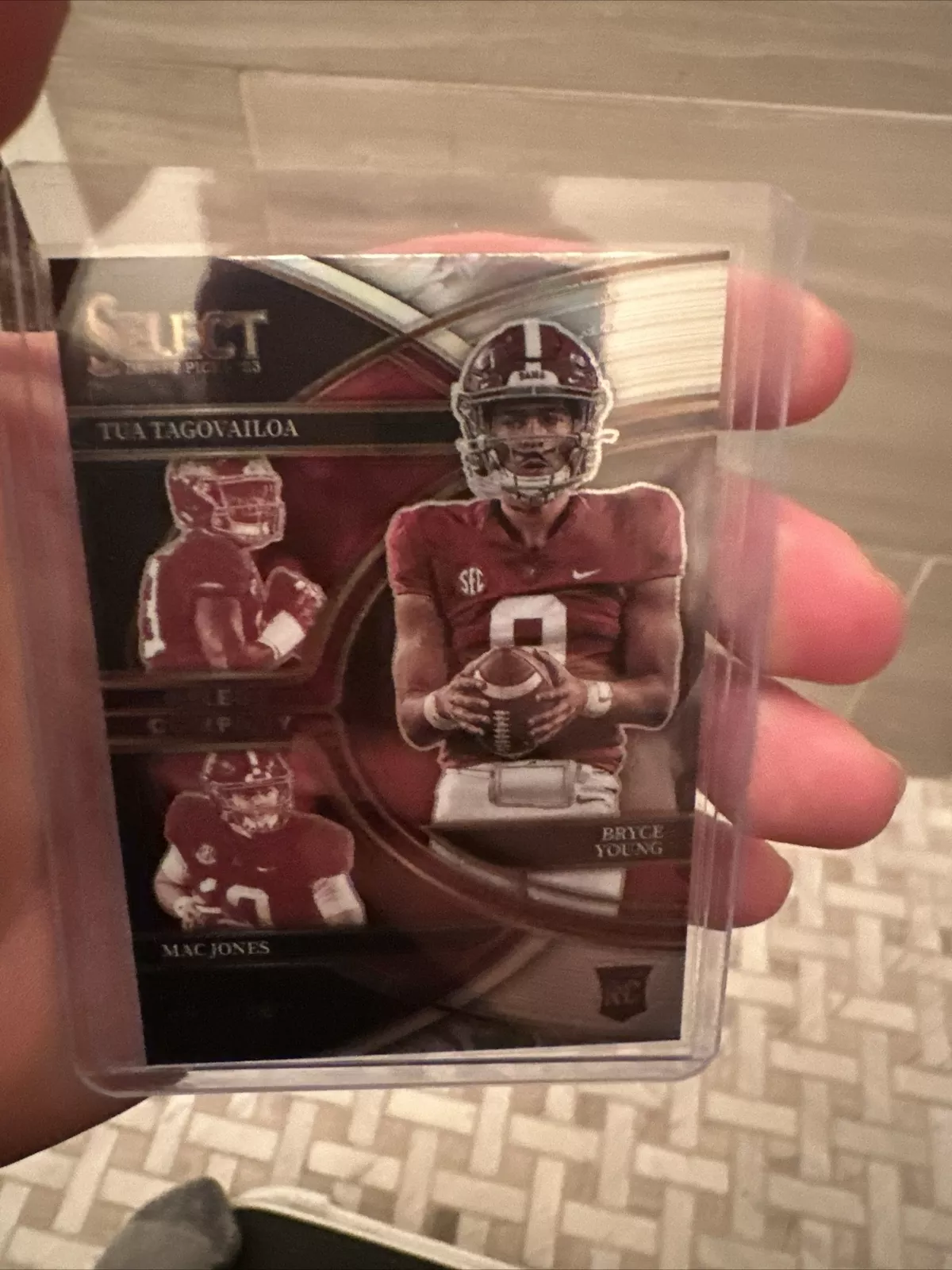 2023 Select Draft Picks SILVER PRIZM SELECT Company Bryce Young Tua Mac Jones