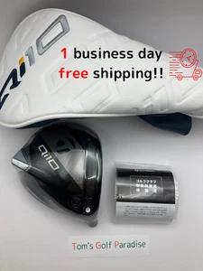 TaylorMade Qi10 Driver Head Only 10.5 Right Hand Golf With Headcover New - Picture 1 of 21