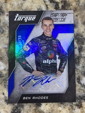 Ben Rhodes 2016 Panini Torque Blue Autograph #28/99