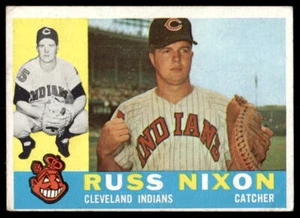 Russ Nixon 1960 Topps #36 Cleveland Indians - Bild 1 von 2