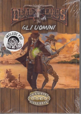 PINNACLE - SAVAGE WORLDS - DEADLANDS Gli Uomini - Include PDF ITA NUOVO - Immagine 1 di 2