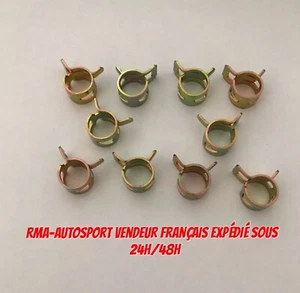 LOT DE 10 COLLIERS DE SERRAGE RESSORT POUR DURITE Ø 8 MM - Imagen 1 de 1